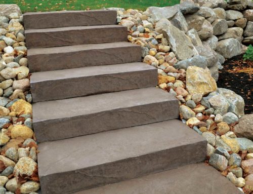 LondonStone PreCast Steps Brown