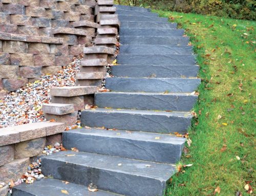 LondonStone Precast Step Charcoal