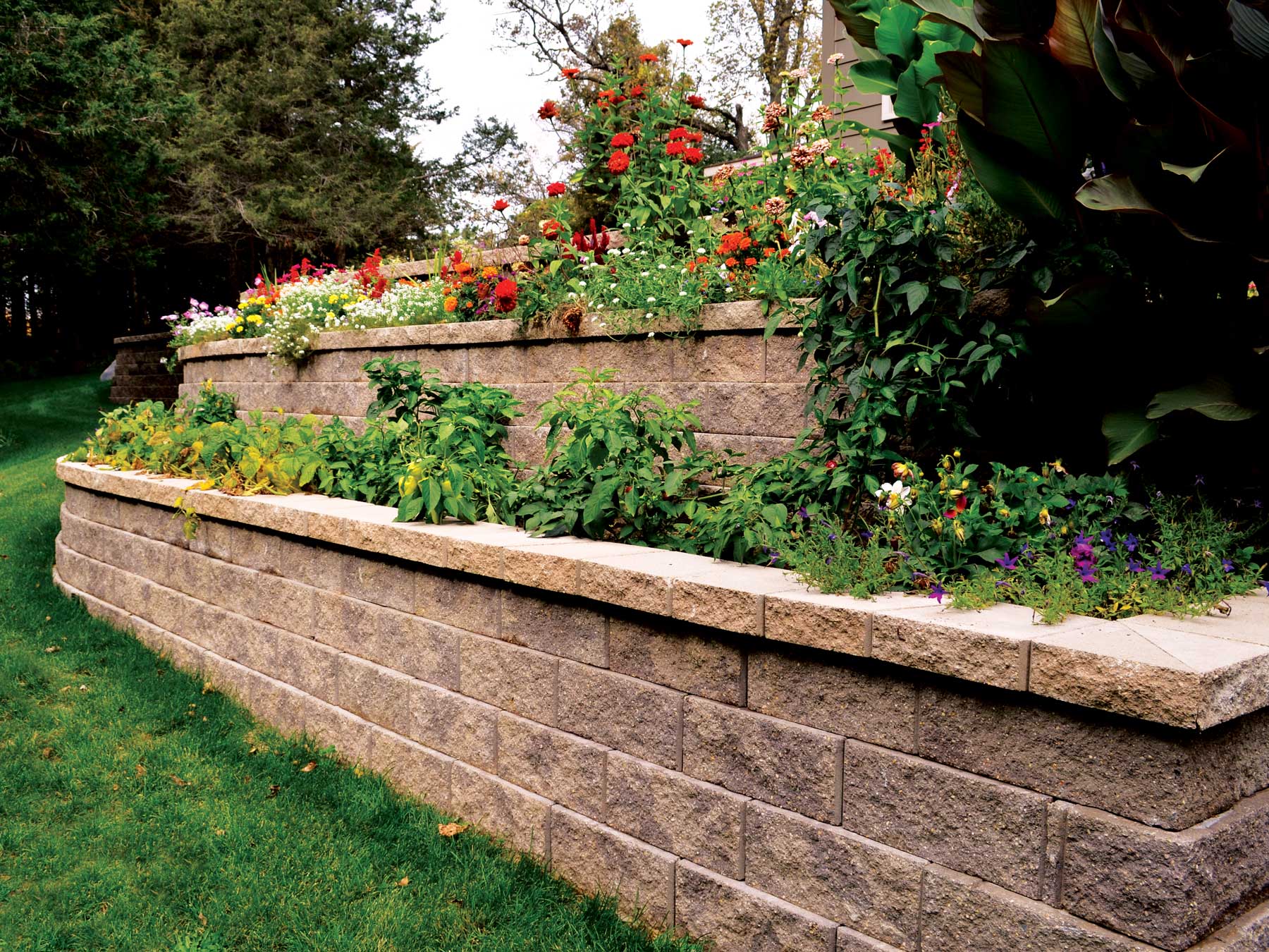 Retaining Walls – Welcome to LondonStone, LondonPaver and LondonBoulder