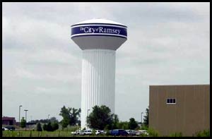 water tower monticello mn